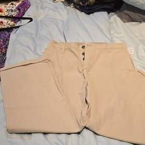 Free People Beige Casual Pants
